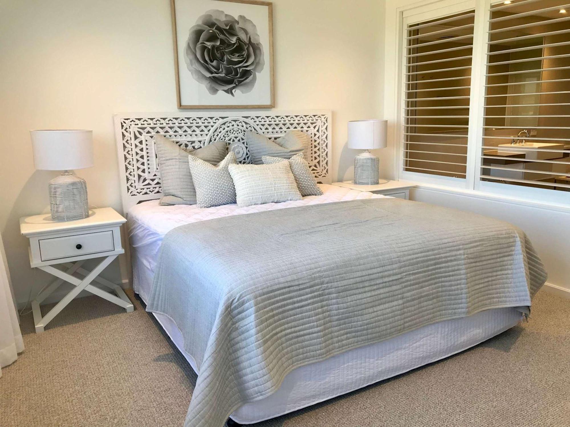 Pullman Magenta Shores Resort Entrance Exteriér fotografie A bed with a duvet cover